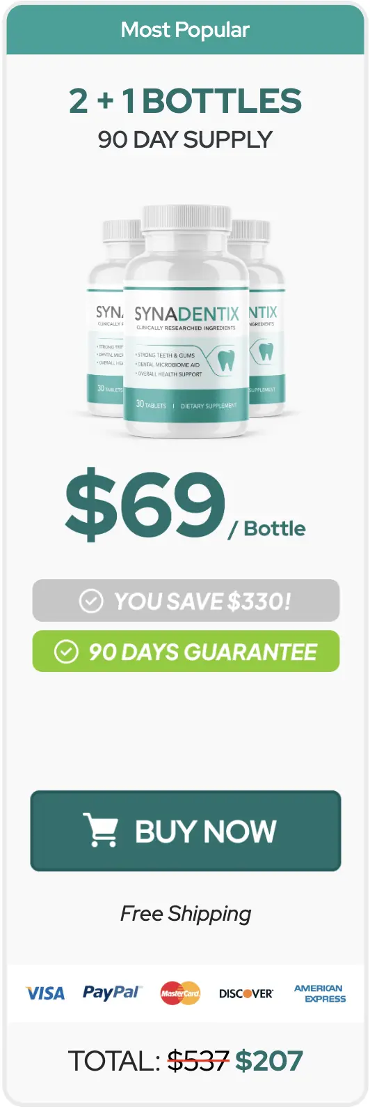 Synadentix 3 Bottles